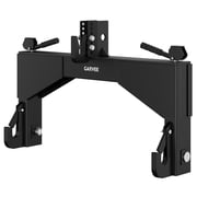 4000 lbs 3 Point Quick Hitch for Category 2, 3 PT Quick Hitch with 2" Receivers & 5 Level Adjustable Bolt, Compatible with Cat 2 Implements