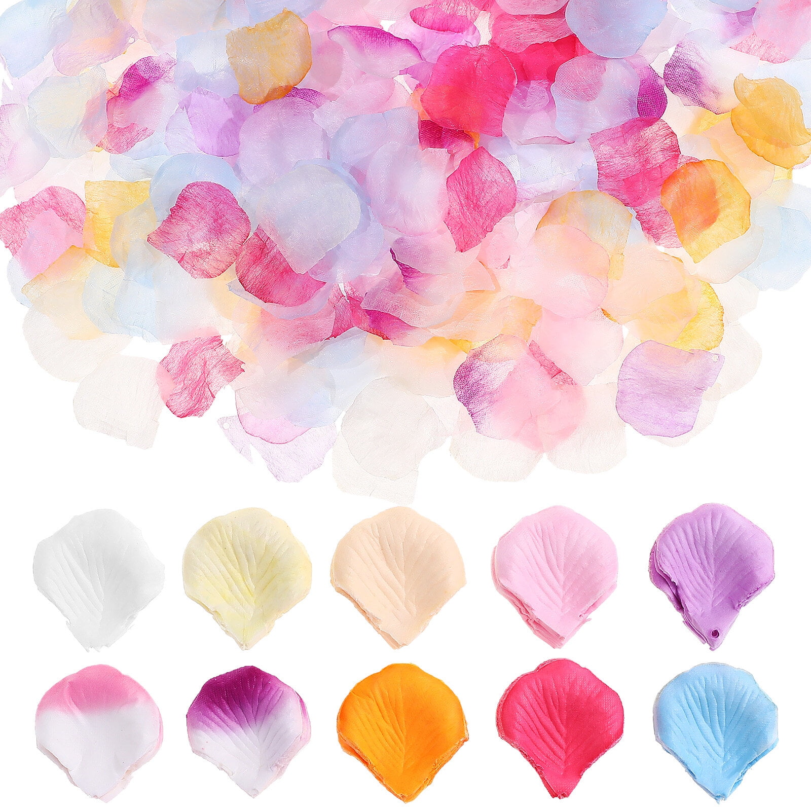 4000 pcs Artificial Rose Petals Separated Fake Rose Petal Silk Flower