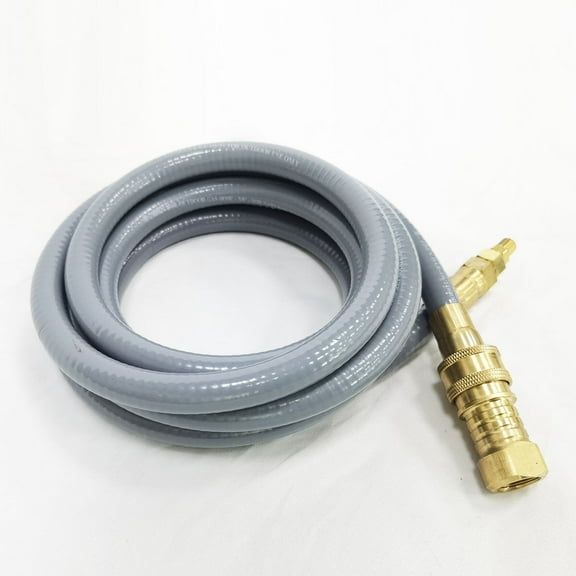 , 40000BTU Natural Gas Adaptor Hose, Gray ,Plastic , 40000BTU Natural Gas Adaptor Hose
