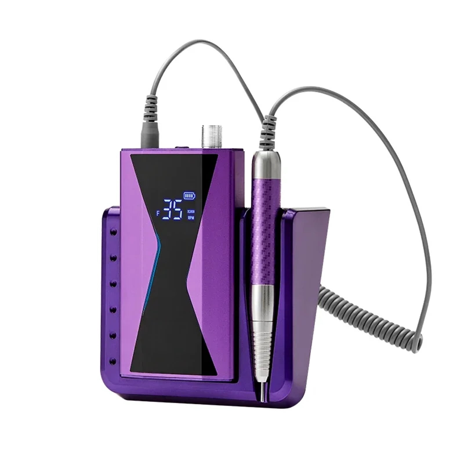 40000RPM Electric Nail Drill Machine 85W Handle Manicure Portable Polishing Tool Nail Drill Rechargeable Nail Art