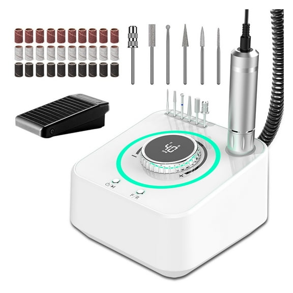 40000RPM Electric Nail Drill Machine Professional Manicure Drill Set With Memory Funtion Nail Art Salon Tool Nail Drill Pen Set ,Low Noise