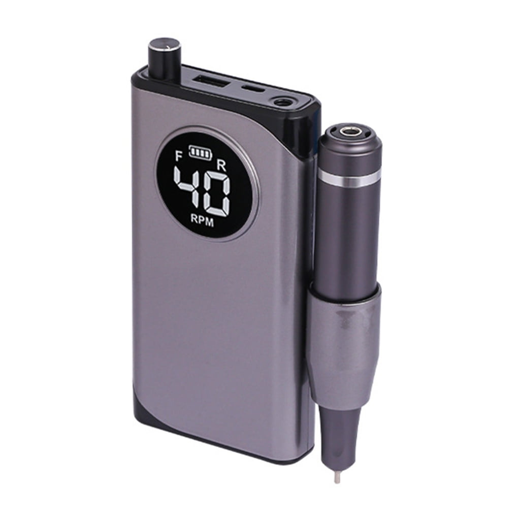 40000RPM Electric Nail Drill Machine with Pause Mode Electric Nail File Nail Drill File for Acrylic Gel Nail Polishing