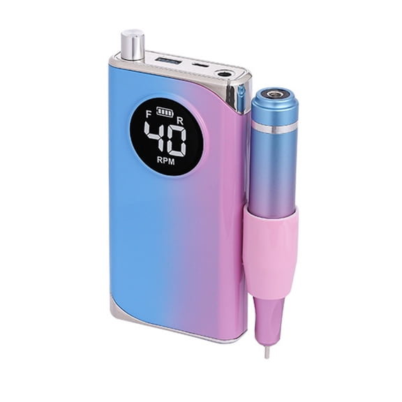 40000RPM Electric Nail Drill Machine with Pause Mode Electric Nail File Nail Drill File for Acrylic Gel Nail Polishing
