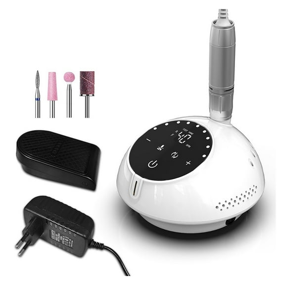 40000RPM Electric Nail Drill Manicure Machine For Nails, Pedicure With Touch Screen, Nail Art Equipment, Nail Milling Cutter Set ,Easy to Operate