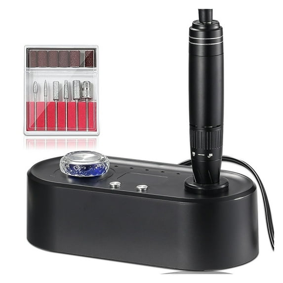 40000RPM Nail Drill Machine, Electric Nail File With LCD Speed Display, Manicure & Pedicure Efile Drill For Acrylic Nails ,Easy to Operate