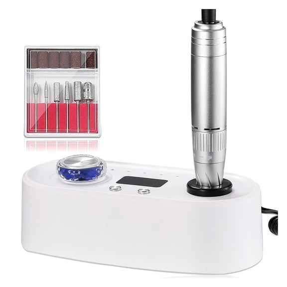 40000RPM Nail Drill Machine, Electric Nail File With LCD Speed Display, Manicure & Pedicure Efile Drill For Acrylic Nails ,Low Noise