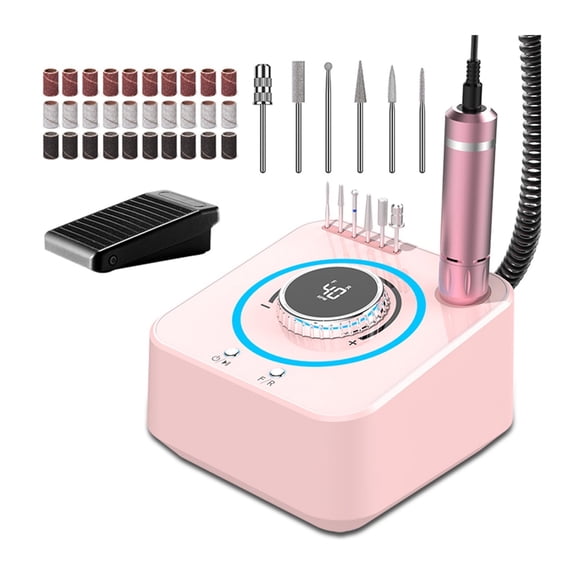 40000RPM Professional Electric Nail Grinder, Nail Polishing Machine, Nail Milling Cutter Callus Grinder, Nail Gel Polishing Remover ,Easy to Operate