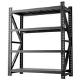 thumbnail image 1 of 4000LBS Heavy Duty Metal Garage Shelving Unit Adjustable Storage Rack, 1 of 18