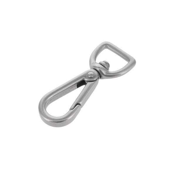 4000N Nickel Matte, Swivel Lever Snap, Solid Brass-LL