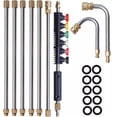 thumbnail image 1 of 4000PSI 120" Pressure Washer Wand Extension Power Lance Gun Attachment Nozzle Tip, 1 of 12