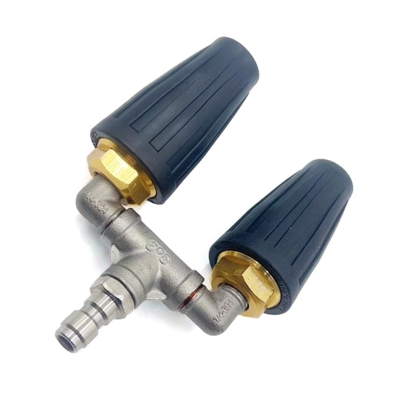 4000PSI Pressure Rotating Sprays Nozzle Sprays Nozzle Tip 1/4" Quick Connector for Driveways Washing Floors Accessories