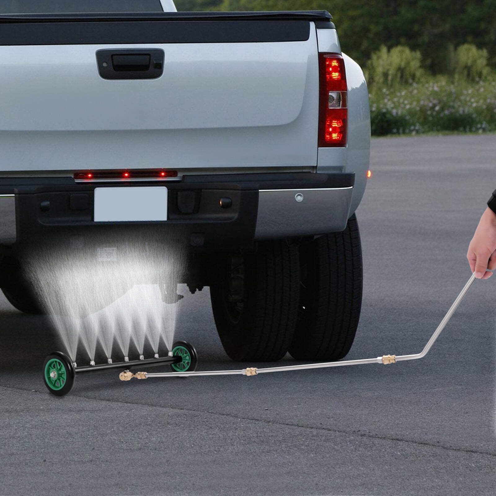 Under Car Cleaner 4000PSI Under Car Pressure Washer Undercarriage Cleaner Wash Broom w/ 7 ...