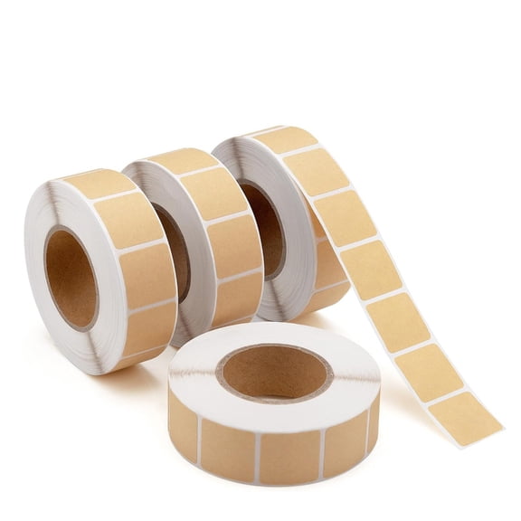 4000Pcs Adhesive hunting Labels 0.86x0.86Inch Square Paper Sticker For Indoor and Outdoor Training