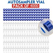 4000Pcs Lab 2ml Autosampler Vials + Caps Clear Glass Bottle 9-425 Screw Thread Top