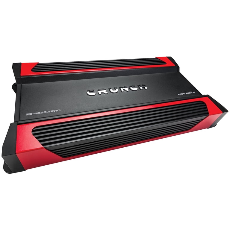 Crunch PZ-4020.4-PRO POWERZONE 4-Channel Class AB Amp (4,000 Watts