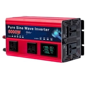 4000W/5000W/5500W Pure Sine Wave Inverter DC 48V/60V/72V To AC 220 Car Solar Power Inverter ,Easy to Operate