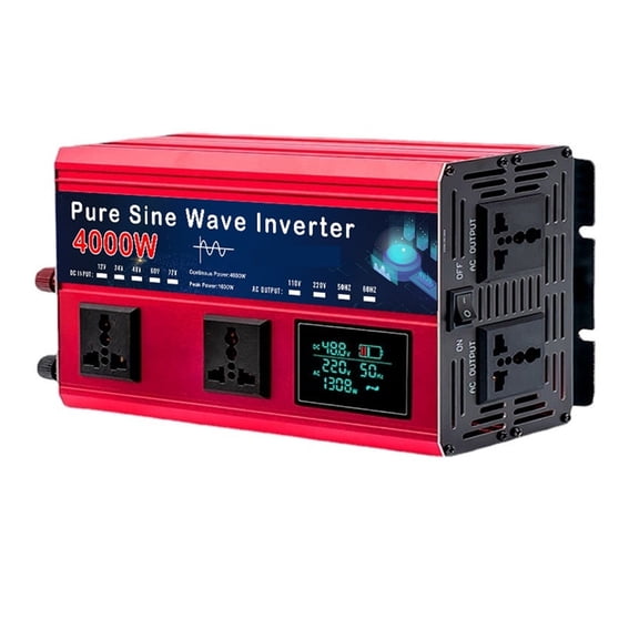 4000W/5000W Pure Sine Wave Inverter Voltage Converter Car Solar Power Inverter