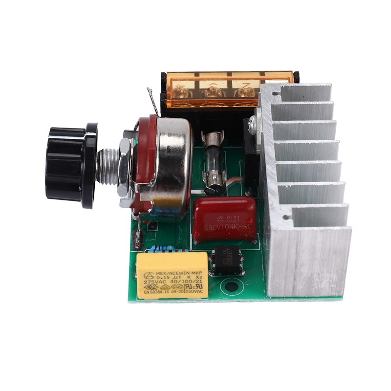 4000W AC 220V Electric Voltage Regulator Motor Speed Controller Dimmers Dimming Speed