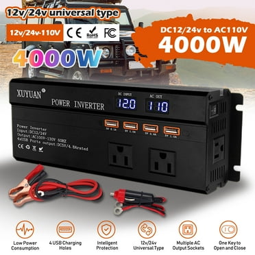 Power Inverter Pure Sine Wave Inverter 2000W 3000W 4000W Power Solar ...