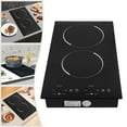 thumbnail image 1 of 4000W Portable Induction Cooktop Countertop Dual Cooker Burner Stove Hot Plate, 1 of 20