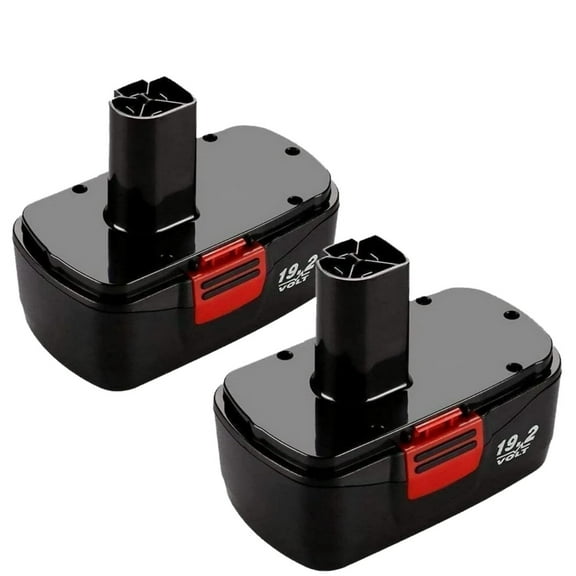 2-Pack4000mAh Replacement for Craftsman 19.2 Volt Battery Diehard C3 1323903 130279005 130279017 1323517 11375 315.11375 315.11485