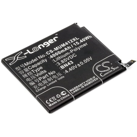 4000mAh BN43 Battery for Xiaomi Note 4X ( China Version ) Redmi Note 4X ( China Version
