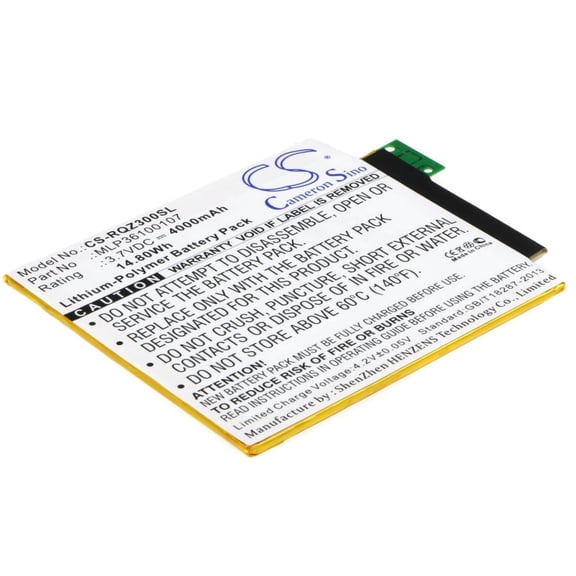 4000mAh MLP36100107 SQU-1408 Battery for Verizon Ellipsis Kids LTE Ellipsis 8 Ellipsis Kids QTAQZ3 QTAQZ3KID