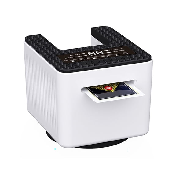 4000mAh Portable Automatic Card Dealer Rechargeable Electric Poker Cards Dealer
