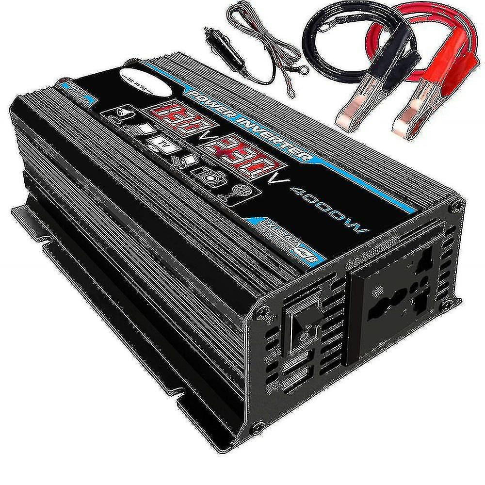 4000w Converter 12v 220v Pure Sine Wave Inverter - Pure Sine Wave Transformer With Remote Control