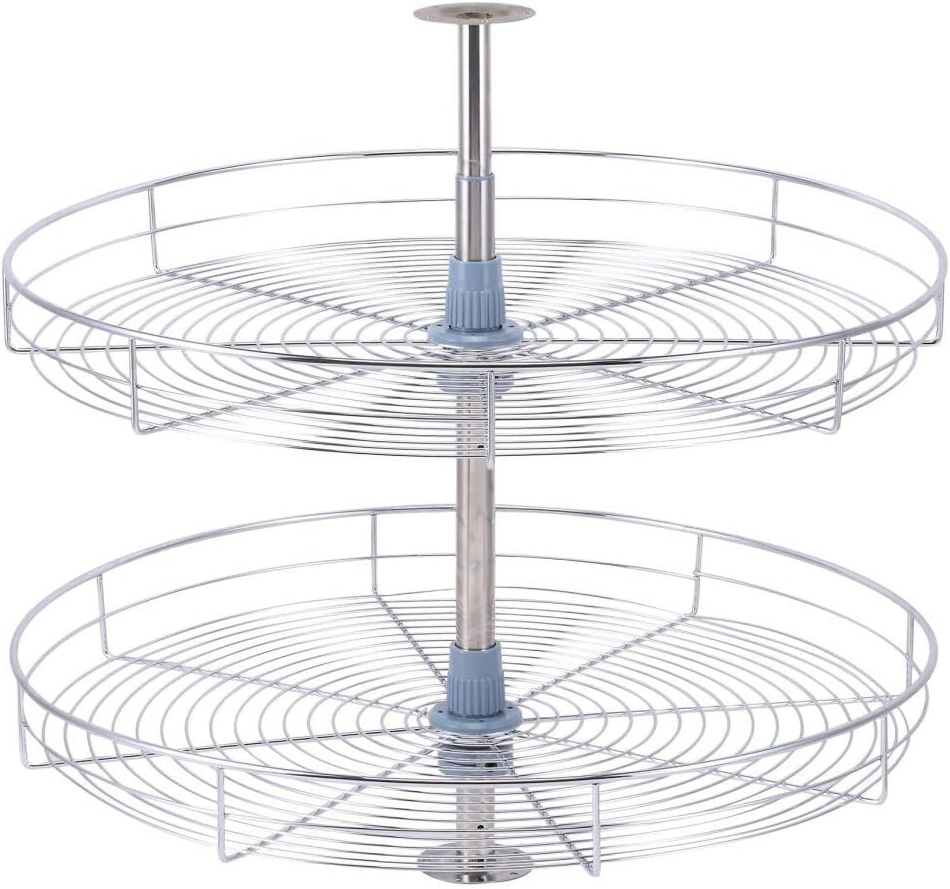 4001 360D Full Circle 2Shelf Lazy Susan Wall Corner Storage