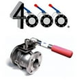 thumbnail image 1 of 4001 4 4 in. 316 Stainless Steel Flanged Ball Valve, 1 of 1