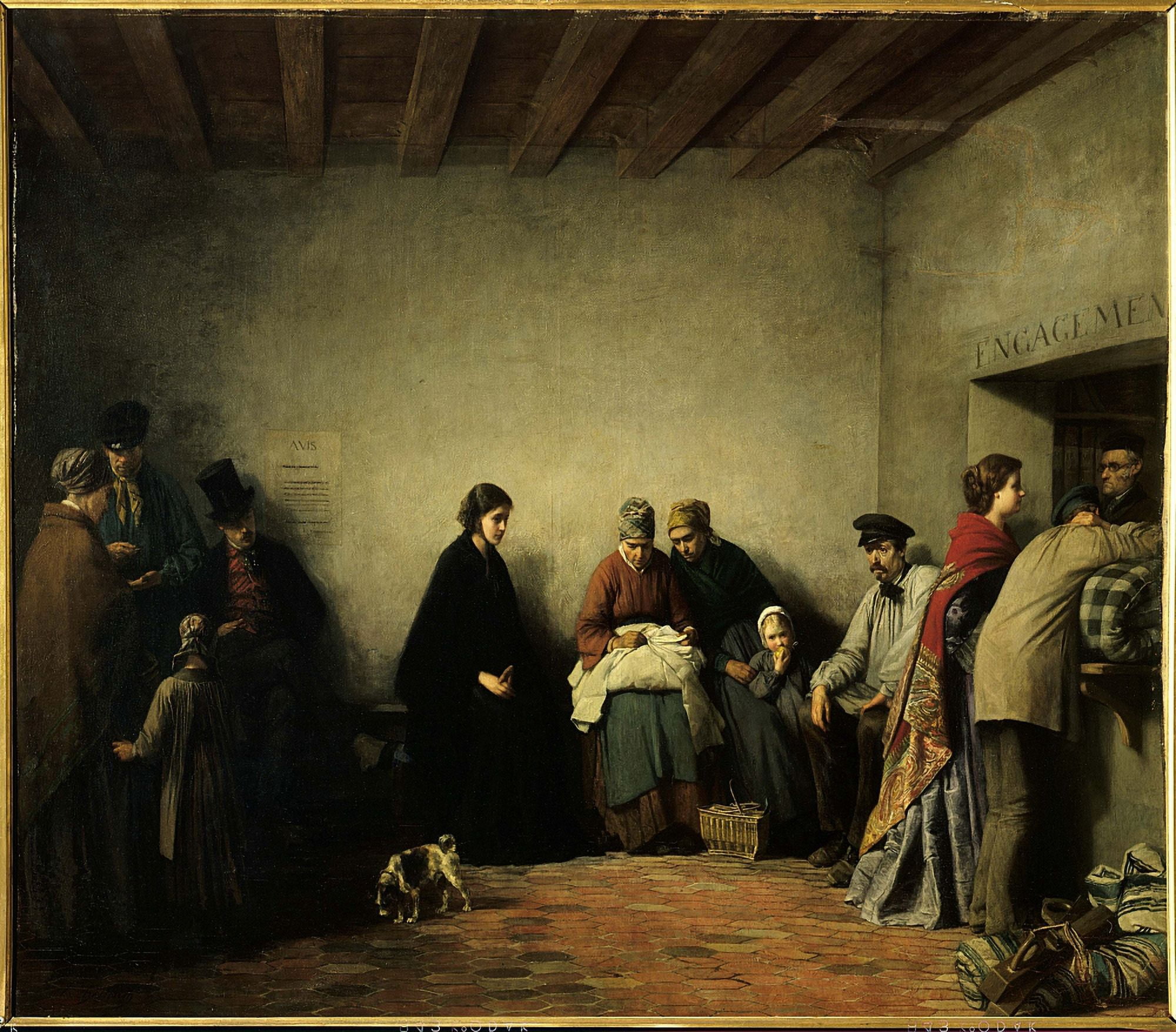 4001 Ferdinand Heilbuth (1826-1889) French School Canvas Art - (36 x 24)