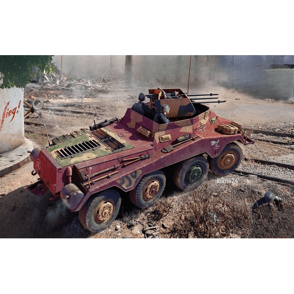 40014 1/35 Sd.Kfz.234 WITH MG151 DRILLING TANK (Plastic model)