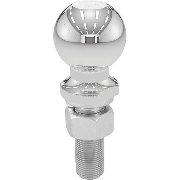 40021 Chrome Trailer Hitch Ball, 6,000 lbs, 2-5/16-Inch Diameter, 1 x 3-Inch Shank