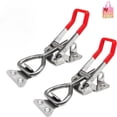 thumbnail image 1 of 4003 Toggle Latch Clamp 304 Stainless Steel Adjustable Draw Latch with Lock Hole, Heavy Duty Toggle Clamp for Tool Box, Smoker Lid, 1 of 7
