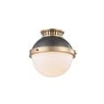 thumbnail image 1 of 4009-ADB-Hudson Valley Lighting-Latham One Light Small Flush Mount - 9.5 Inches Wide by 9 Inches High-Aged/Antique Distressed Bronze Finish, 1 of 1