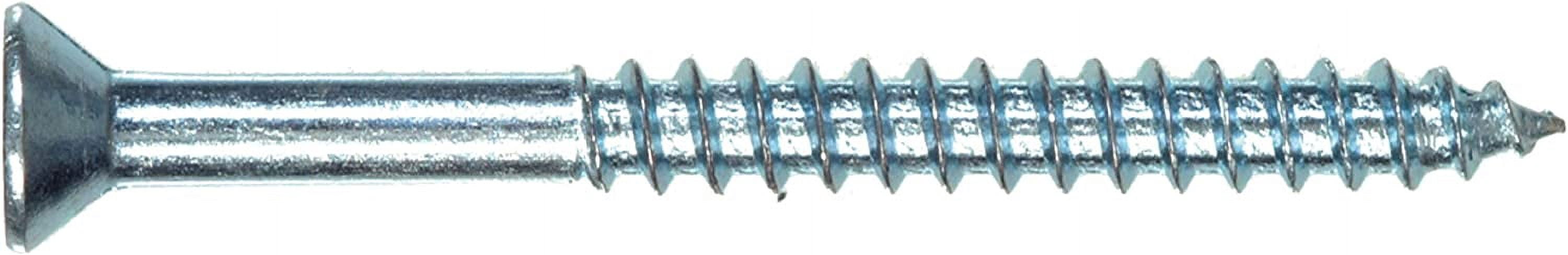 Hillman Group 9-Inch X 1-Inch Flat Phillips Wood Screws, Black, 30-Pack - Coarse Thread For Framing & Construction - View #2