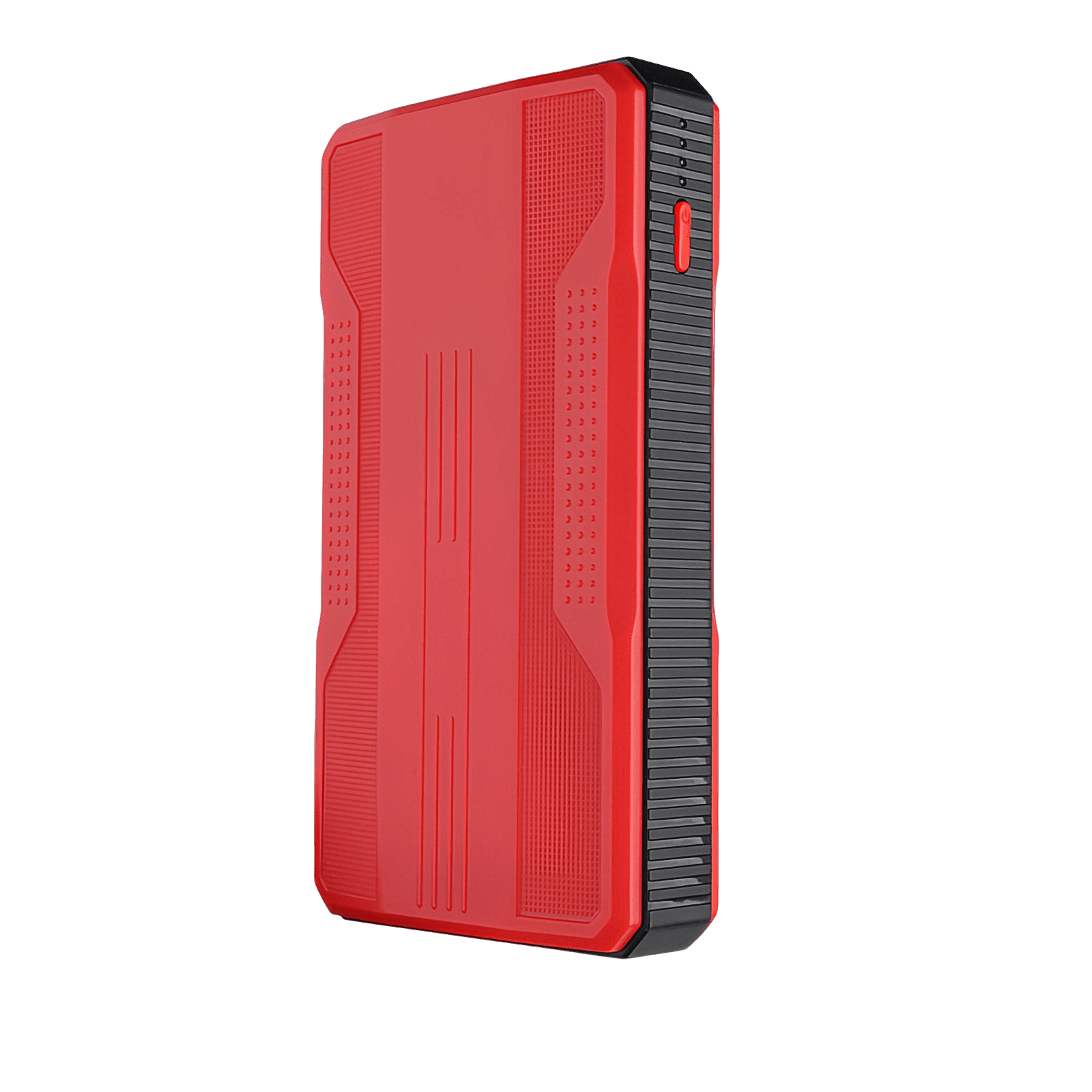 400A Peak 12V Car Jump Starter, 4800mAh Portable Battery Booster Pack with USB Charging Port, LED Flashlight, Emergency Power Bank for Gas Vehicles, Red
