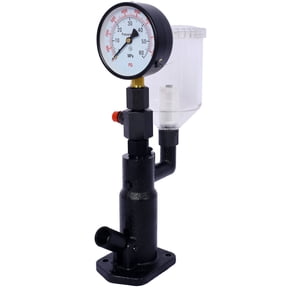 400Bar 6000PSI Fuel Injector Nozzle Tester Professional Auto Repair Tool with Dual Scale Gauge for Tractors Nozzle Pop Pressure Tester
