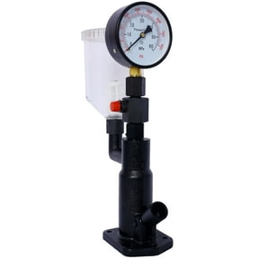 "400Bar 6000PSI" Fuel Injector Tester Professional Dual Scale Gauge for Tractors - Nozzle Pop Pressure Test Tool - Auto Repair Equipment