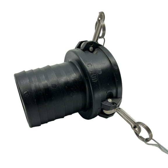 400C TerreMax 4" Female Coupler x 4" Hose Barb Camlock Couplings