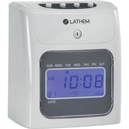 400EKIT 400E Top-Feed Time Clock Bundle, White