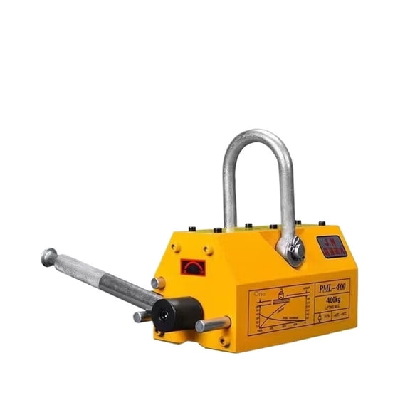 400Kg Hoisting Magnet Lifter Suction Strong Magnetic Crane Labor-Saving Permanent Magnet Suction Cup Electromagnet ,Easy to Use