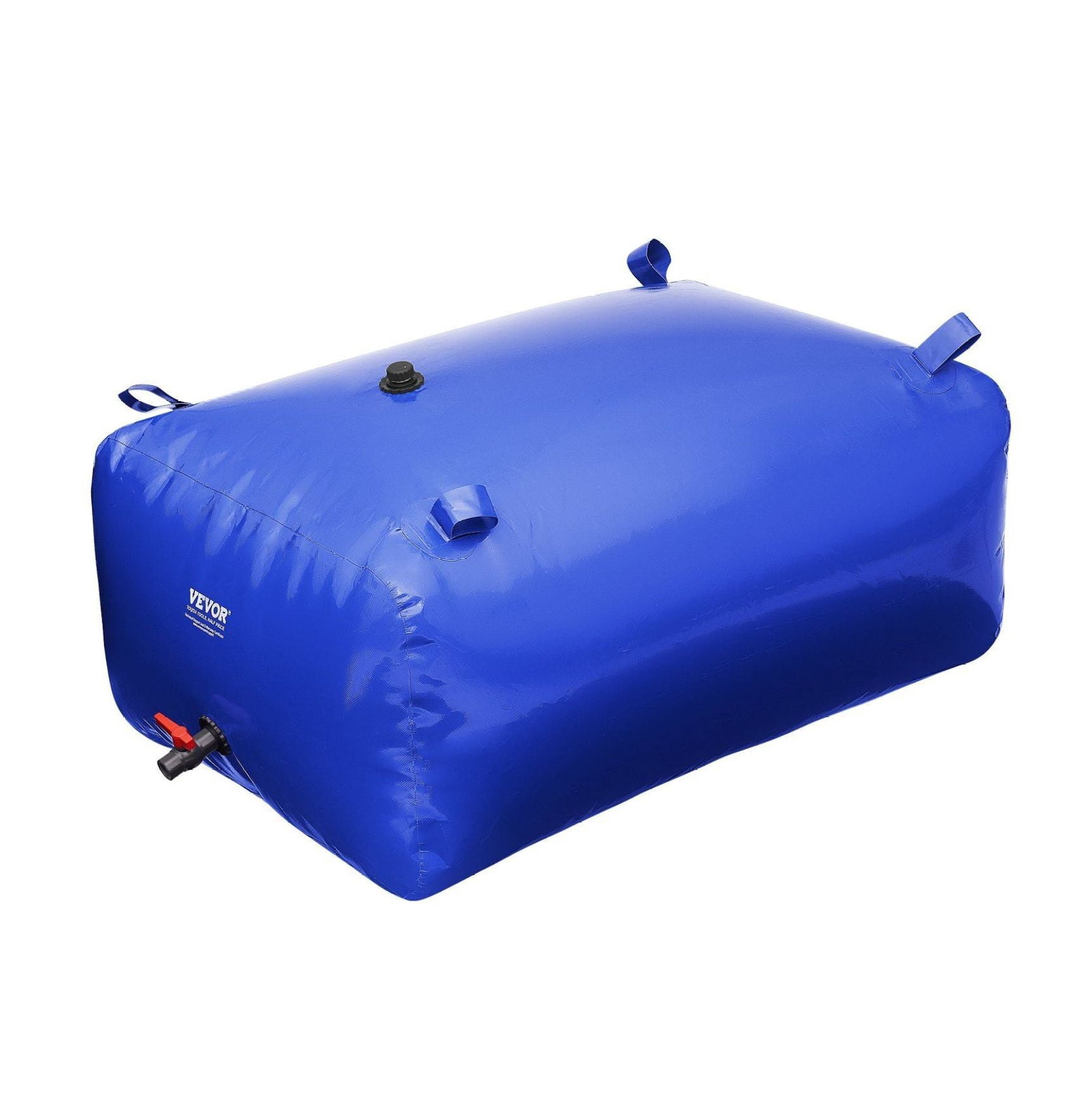 400L/105.7 Gallon Water Storage Bladder, RV Water , 1000D Blue PVC Collapsible Water Storage Containers, Large Capacity Soft Water Bag, Portable Water Bladder, Fire Prevention, Camping 400 L