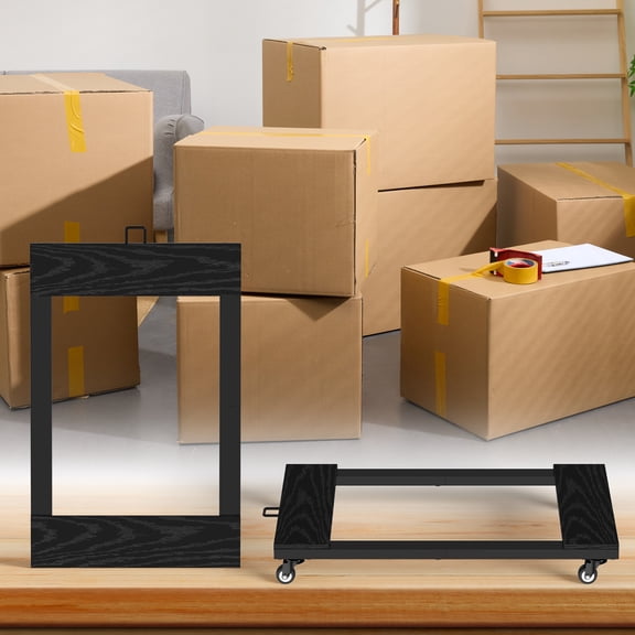 400LBS Capacity Furniture Moving Dolly, Heavy-Duty Rolling Dolly 4 Wheels for Warehouse,Garage,Home Moving,Retail Store