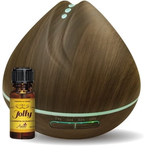 400ML Diffuser for Essential Oils Gift Set: Christmas Gifts for Wife, Mom, Her, Women | Includes Jolly Essential Oil by Aviano Botanicals | NEW Version