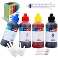 thumbnail image 1 of 400ML Koala Ink Refill Kit Compatible with Canon, H P, Brother, Lexmark, Epsn. 552 512 212 288 664 774 Ink Cartridges,  Inkjet Printer Ink Refill Bottles, 1 of 16