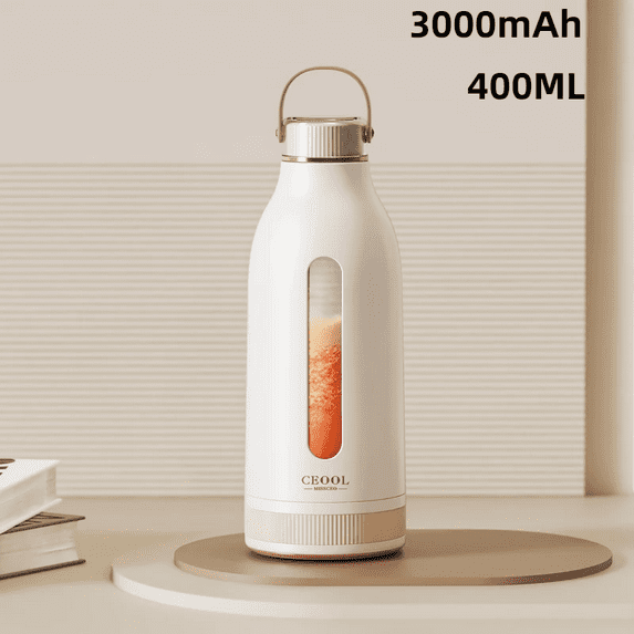 400ML Portable Multifunction Juicer USB Fast Rechargeable Mixer Fresh Fruit Grinder Electric Blender Cup Shakes Smoothie Maker