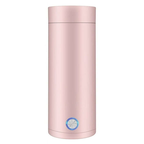 400ML Small PortableTravel Kettle 304 Stainless Steel Food Grade Fast Boil and Auto Shut Heating Mug US Plug B New