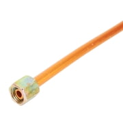 400Mm Thread Aluminum Air Compressor Exhaust Tube Replacement Tone Parts Stainless Steel Hose Pressure Relief Valve Tube Smile Home